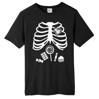 Candy X-Ray Skeleton Rib Cage Tall Fusion ChromaSoft Performance T-Shirt