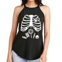 Candy X-Ray Skeleton Rib Cage Women's Perfect Tri Rocker Tank