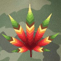 Cannabis Leaf Legacy Tie Dye Trucker Hat