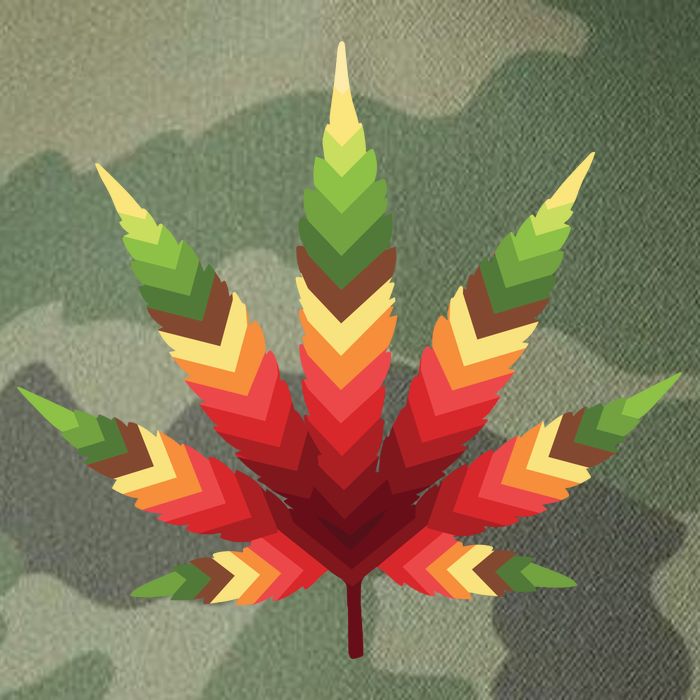Cannabis Leaf Legacy Tie Dye Trucker Hat
