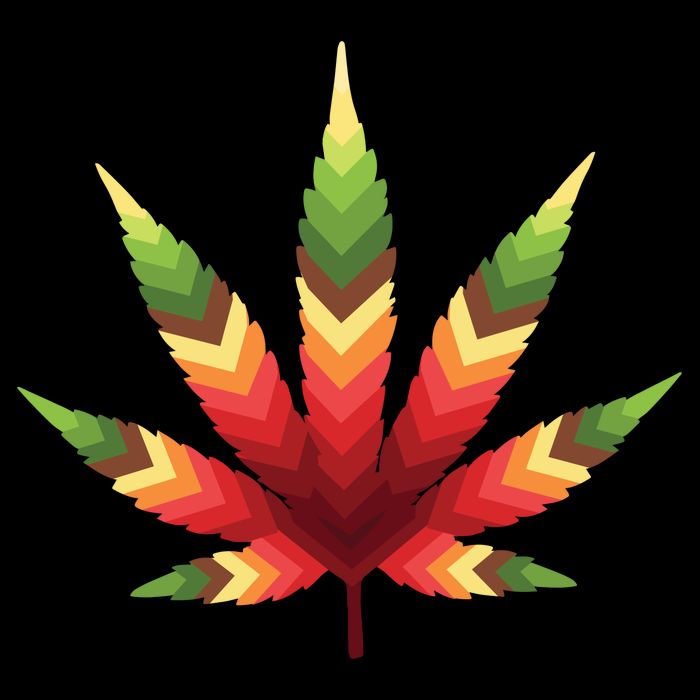 Cannabis Leaf Cooling Performance Crew T-Shirt
