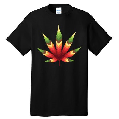 Cannabis Leaf Tall T-Shirt