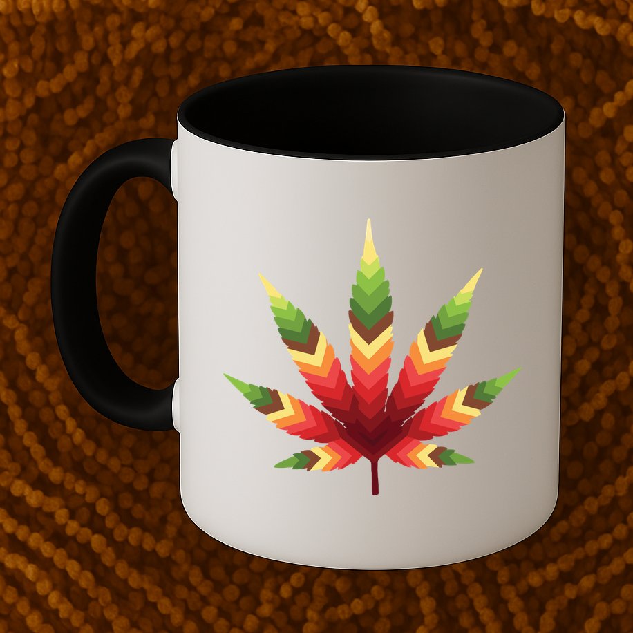 Cannabis Leaf Mug