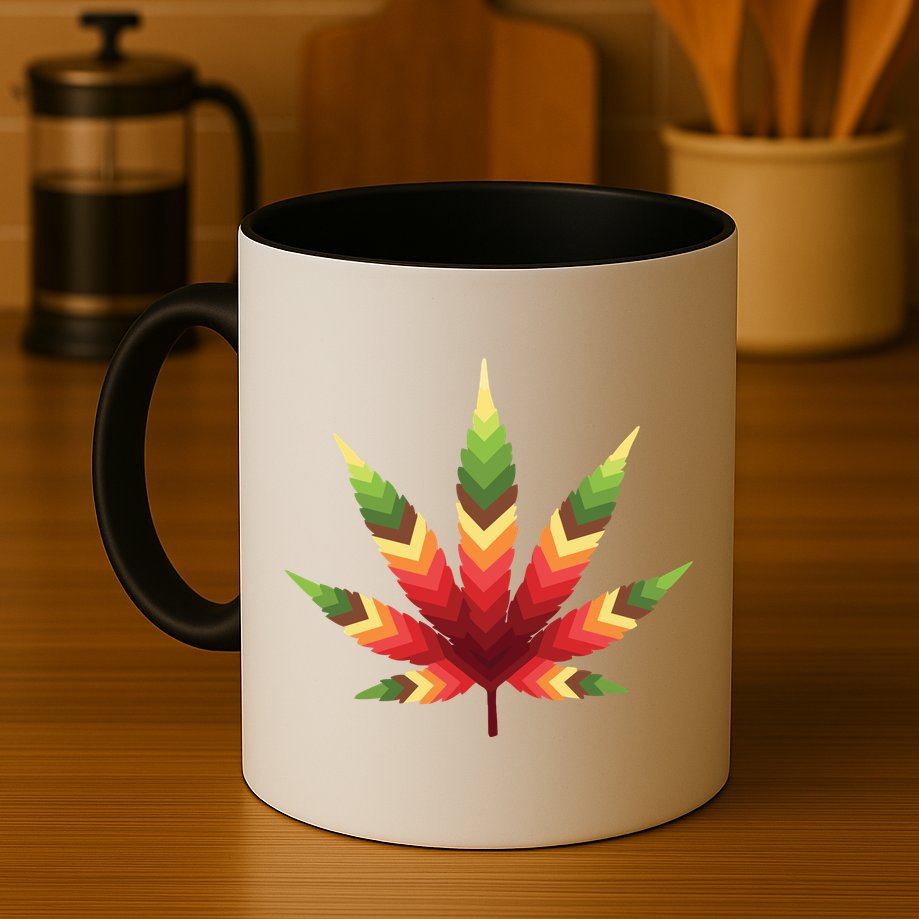 Cannabis Leaf Mug