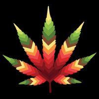 Cannabis Leaf Baby Bodysuit