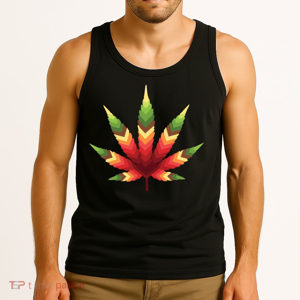 Cannabis Leaf Tank Top