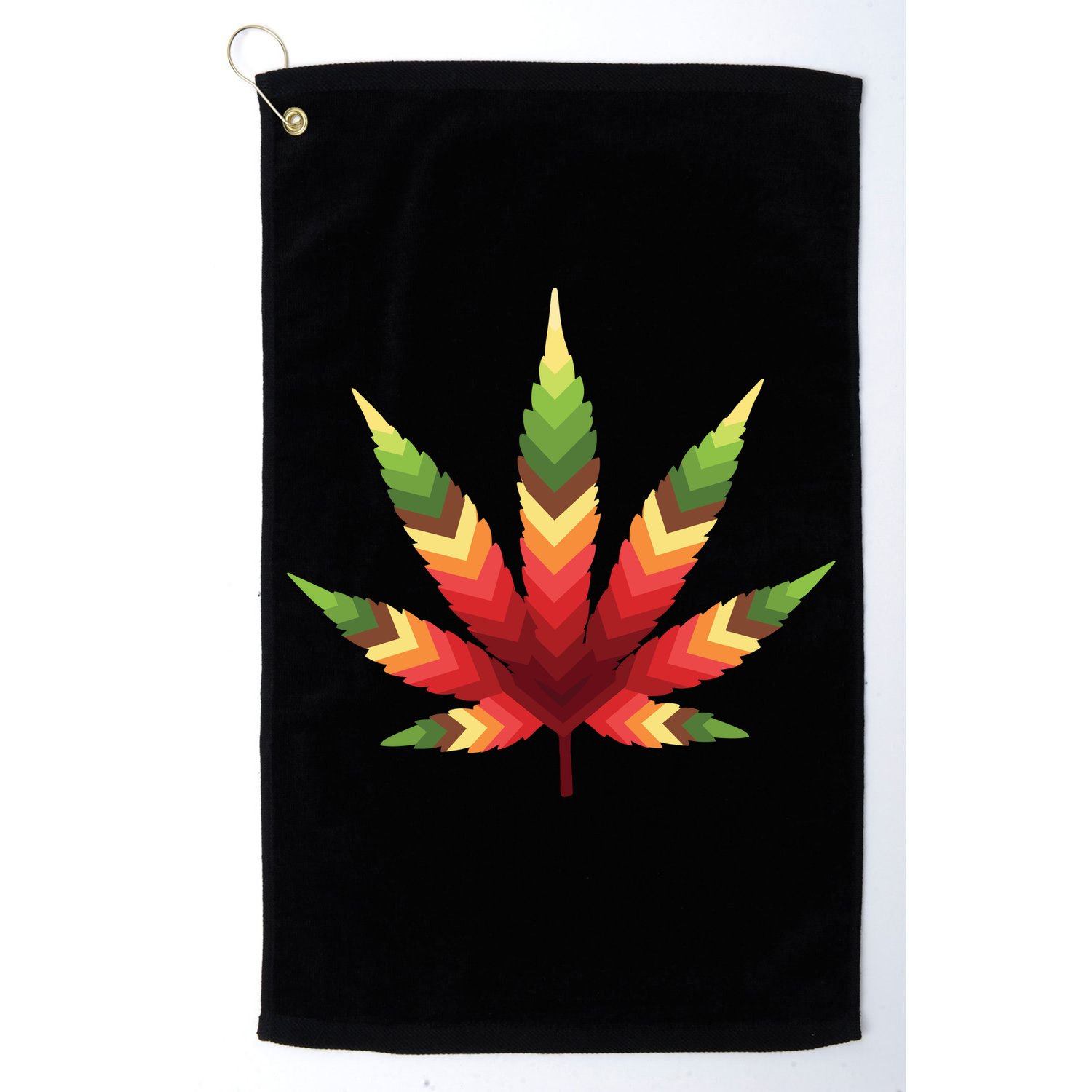 Cannabis Leaf Golf Towel