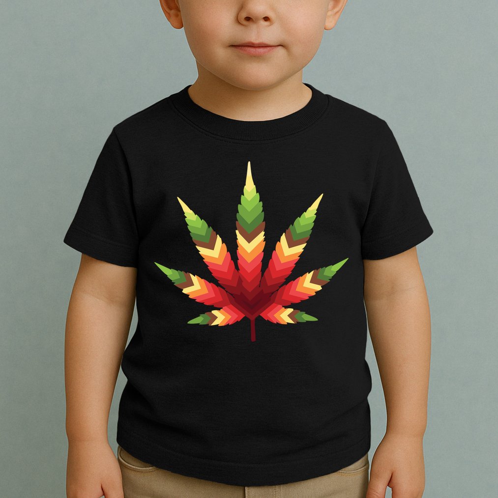 Cannabis Leaf Toddler T-Shirt