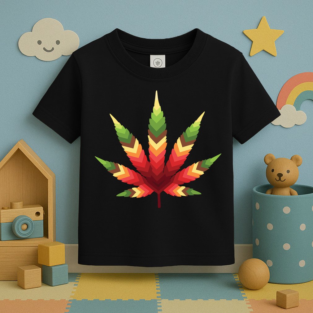 Cannabis Leaf Toddler T-Shirt