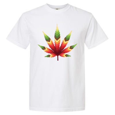 Cannabis Leaf Garment-Dyed Heavyweight T-Shirt