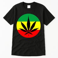 Cannabis Leaf Jamaican Style Tall T-Shirt