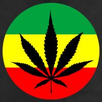 Cannabis Leaf Jamaican Style Adult Drive Performance Visor