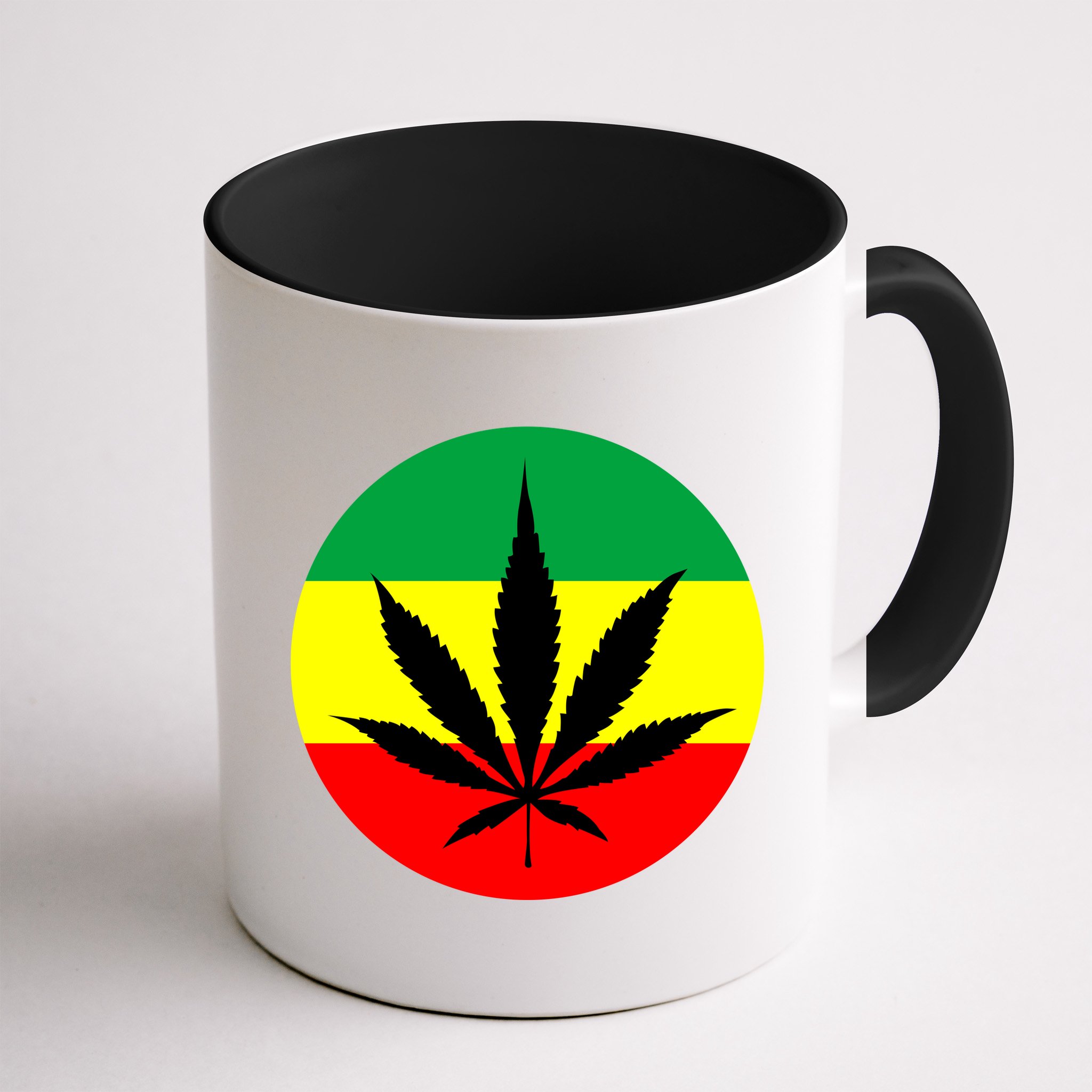 Cannabis Leaf Jamaican Style Mug