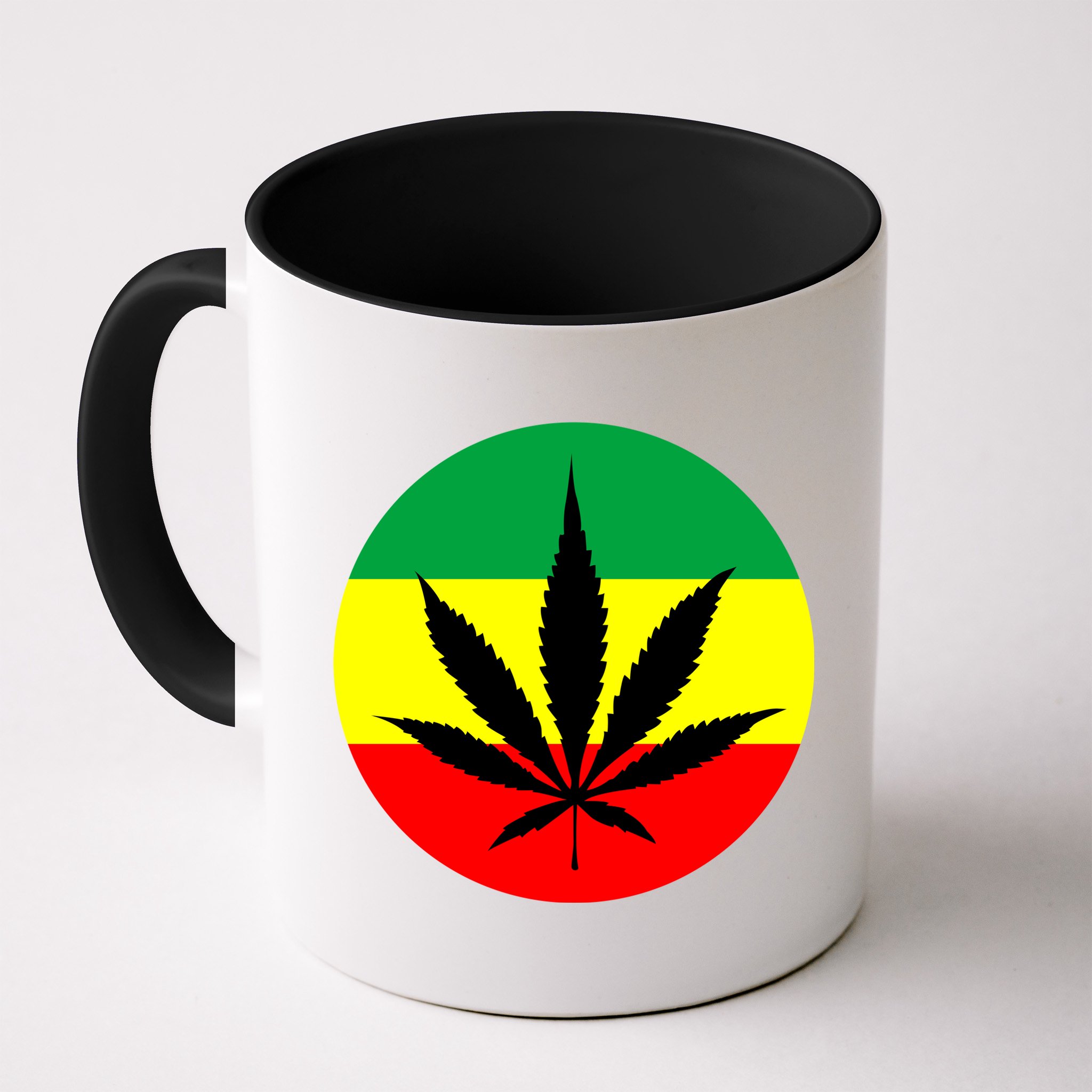 Cannabis Leaf Jamaican Style Mug