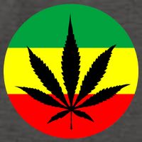 Cannabis Leaf Jamaican Style Vector Backpack