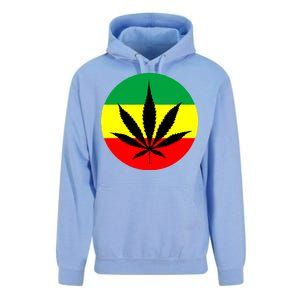 Cannabis Leaf Jamaican Style Unisex Surf Hoodie