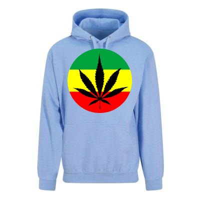 Cannabis Leaf Jamaican Style Unisex Surf Hoodie