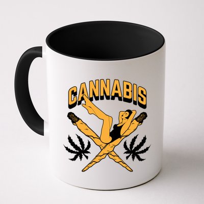Cannabis Marijuana Joint Hammock Mug