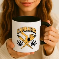 Cannabis Marijuana Joint Hammock Mug