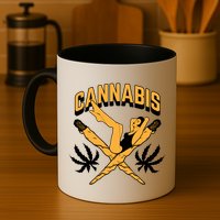 Cannabis Marijuana Joint Hammock Mug
