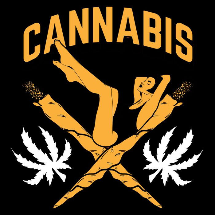 Cannabis Marijuana Joint Hammock 16 in Basic Backpack