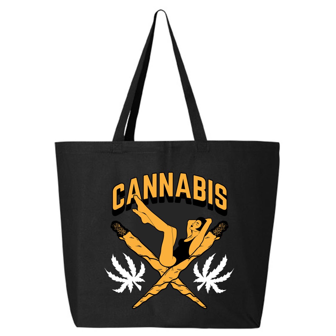 Cannabis Marijuana Joint Hammock 25L Jumbo Tote