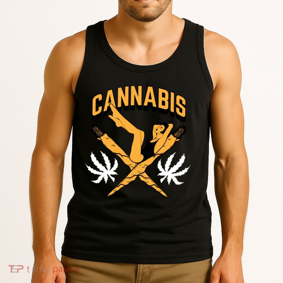 Cannabis Marijuana Joint Hammock Tank Top