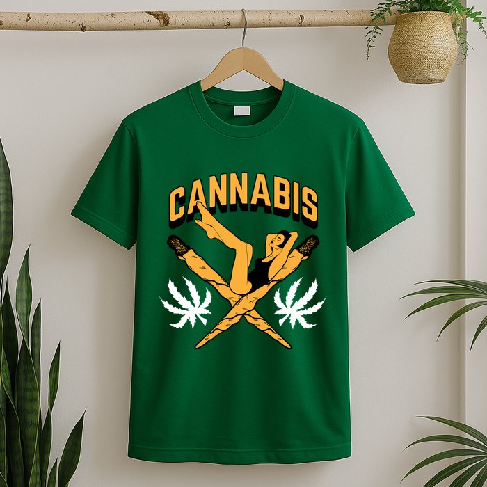 Cannabis Marijuana Joint Hammock T-Shirt