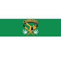 Cannabis Marijuana Joint Hammock Bumper Sticker