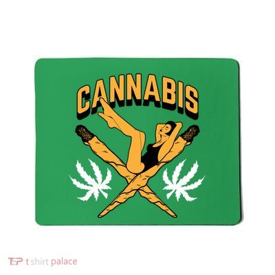 Cannabis Marijuana Joint Hammock Mousepad