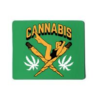 Cannabis Marijuana Joint Hammock Mousepad