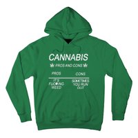 Cannabis Pros And Cons Weed Hoodie