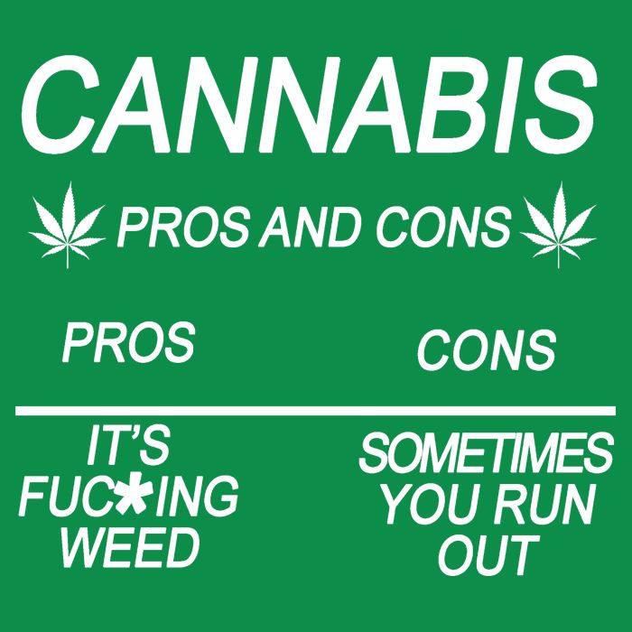 Cannabis Pros And Cons Weed Baby Bodysuit