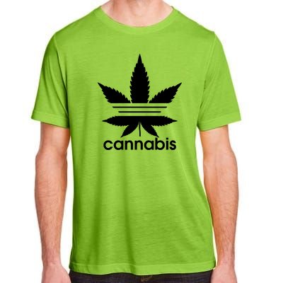 Cannabis Sports Logo Adult ChromaSoft Performance T-Shirt