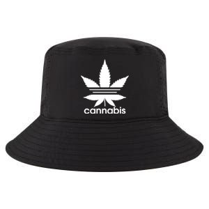 Cannabis Sports Logo Cool Comfort Performance Bucket Hat