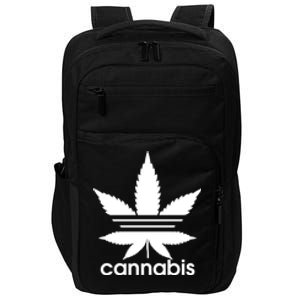 Cannabis Sports Logo Impact Tech Backpack