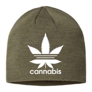 Cannabis Sports Logo Sustainable Beanie