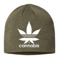 Cannabis Sports Logo Sustainable Beanie