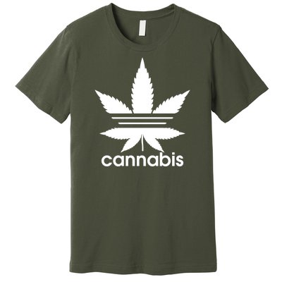 Cannabis Sports Logo Premium T-Shirt