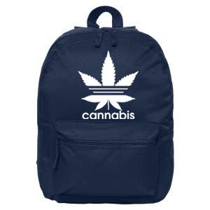 Cannabis Sports Logo 16 in Basic Backpack