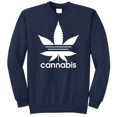 Cannabis Sports Logo Tall Sweatshirt