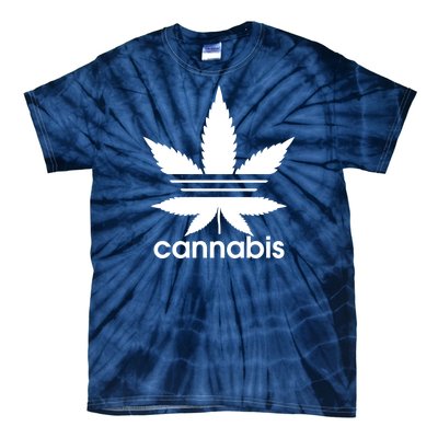 Cannabis Sports Logo Tie-Dye T-Shirt