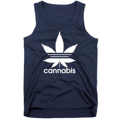 Cannabis Sports Logo Tank Top