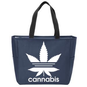 Cannabis Sports Logo Zip Tote Bag