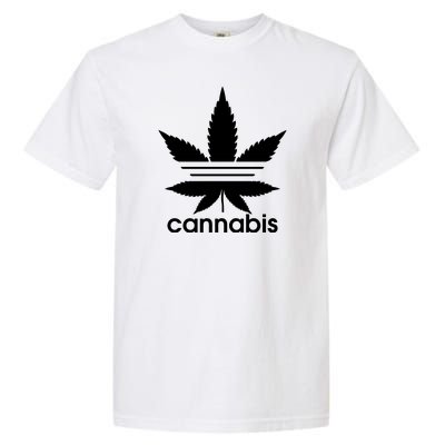 Cannabis Sports Logo Garment-Dyed Heavyweight T-Shirt