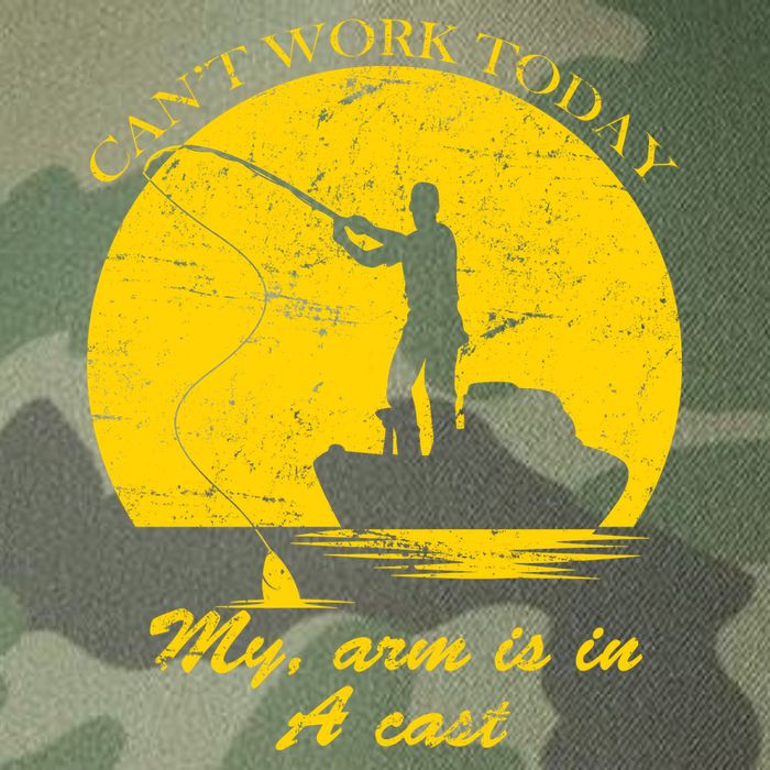 Can't Come Into Work Today My Arm Is In A Cast Legacy Tie Dye Trucker Hat