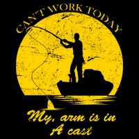 Can't Come Into Work Today My Arm Is In A Cast Impact Tech Backpack