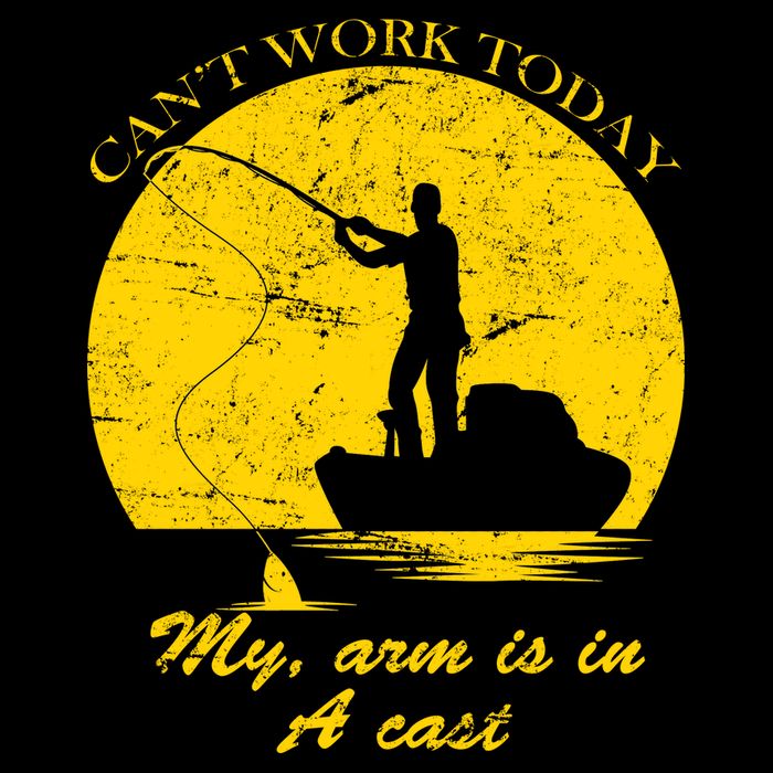 Can't Come Into Work Today My Arm Is In A Cast Impact Tech Backpack