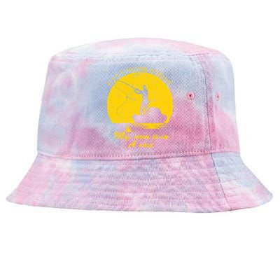 Can't Come Into Work Today My Arm Is In A Cast Tie-Dyed Bucket Hat