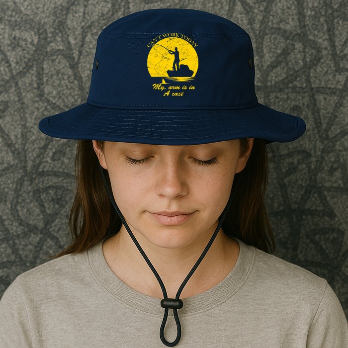 Can't Come Into Work Today My Arm Is In A Cast Legacy Cool Fit Booney Bucket Hat